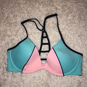 Victoria’s Secret pink swimsuit
